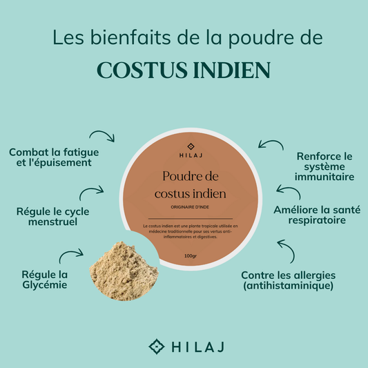 Poudre de Costus Indien