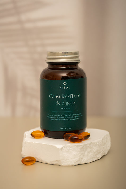 Capsules d'huile de nigelle