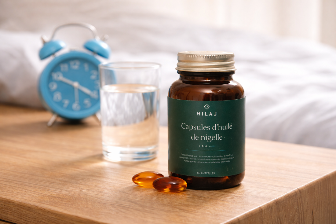 Capsules d’huile de nigelle à jeun ou après repas ?