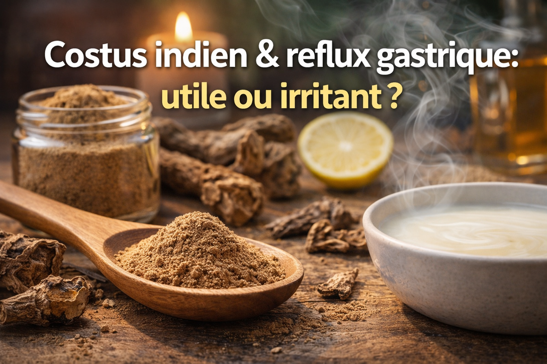 Costus indien et reflux gastrique : utile ou irritant ?
