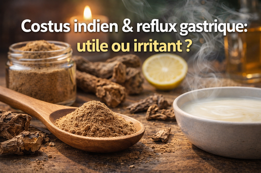 Costus indien et reflux gastrique : utile ou irritant ?