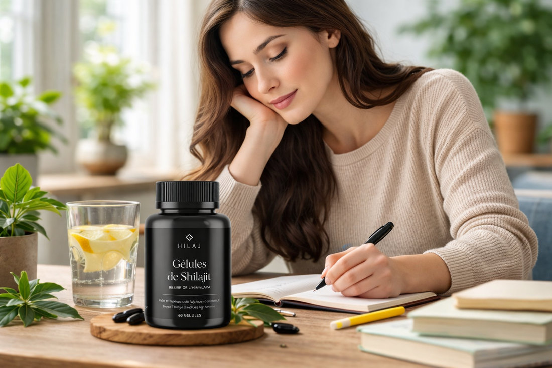 difficulté de concentration solution naturelle shilajit amélioration focus énergie mentale