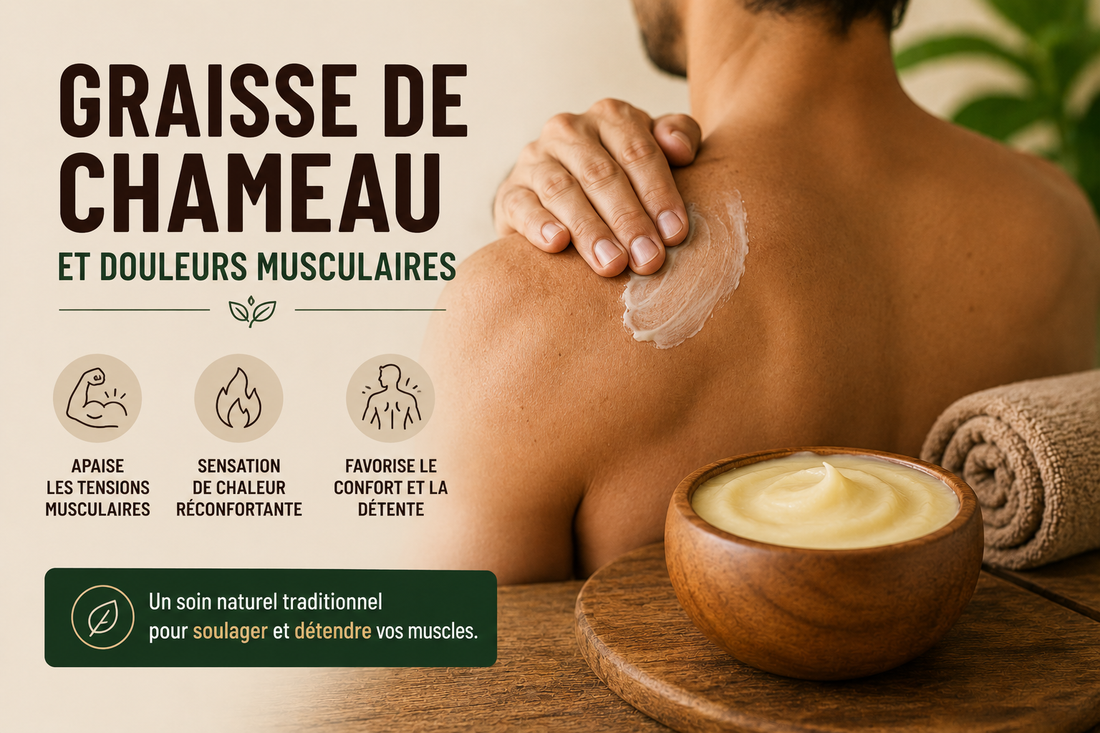 Graisse de chameau et douleurs musculaires