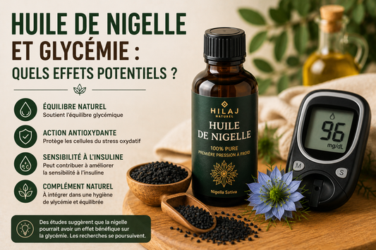 Huile de nigelle et glycémie : quels effets potentiels ?