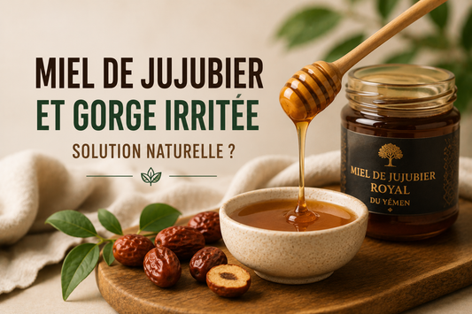 Miel de jujubier et gorge irritée : solution naturelle ?
