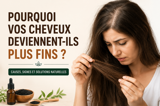 Pourquoi vos cheveux deviennent plus fins