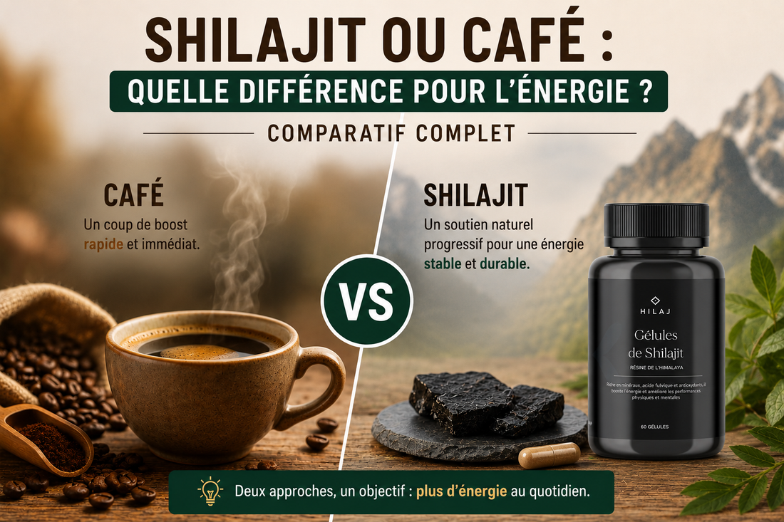 Shilajit ou café
