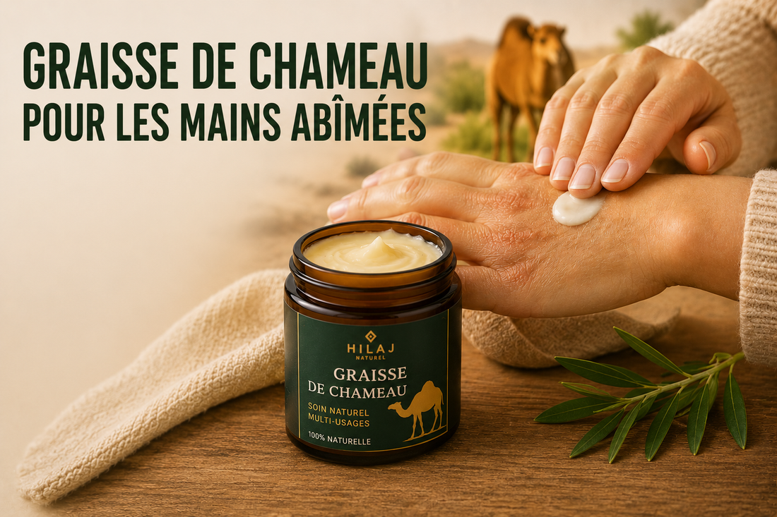 Graisse de chameau pour les mains abîmées