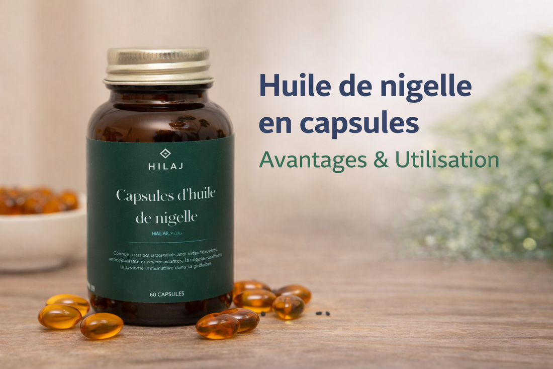 capsules huile de nigelle bienfaits avantages utilisation complément naturel quotidien