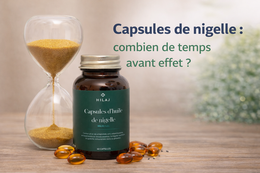 capsules de nigelle combien de temps avant effet délai action complément naturel huile de nigelle