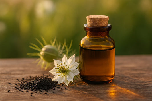 Huile de nigelle bio pure – remède prophétique pour la santé naturelle, la peau et la vitalité, Hilaj Naturel.