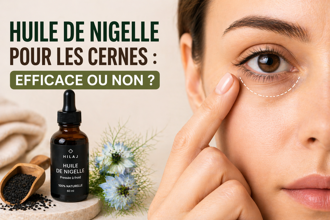 Huile de nigelle pour les cernes : efficace ou non ?