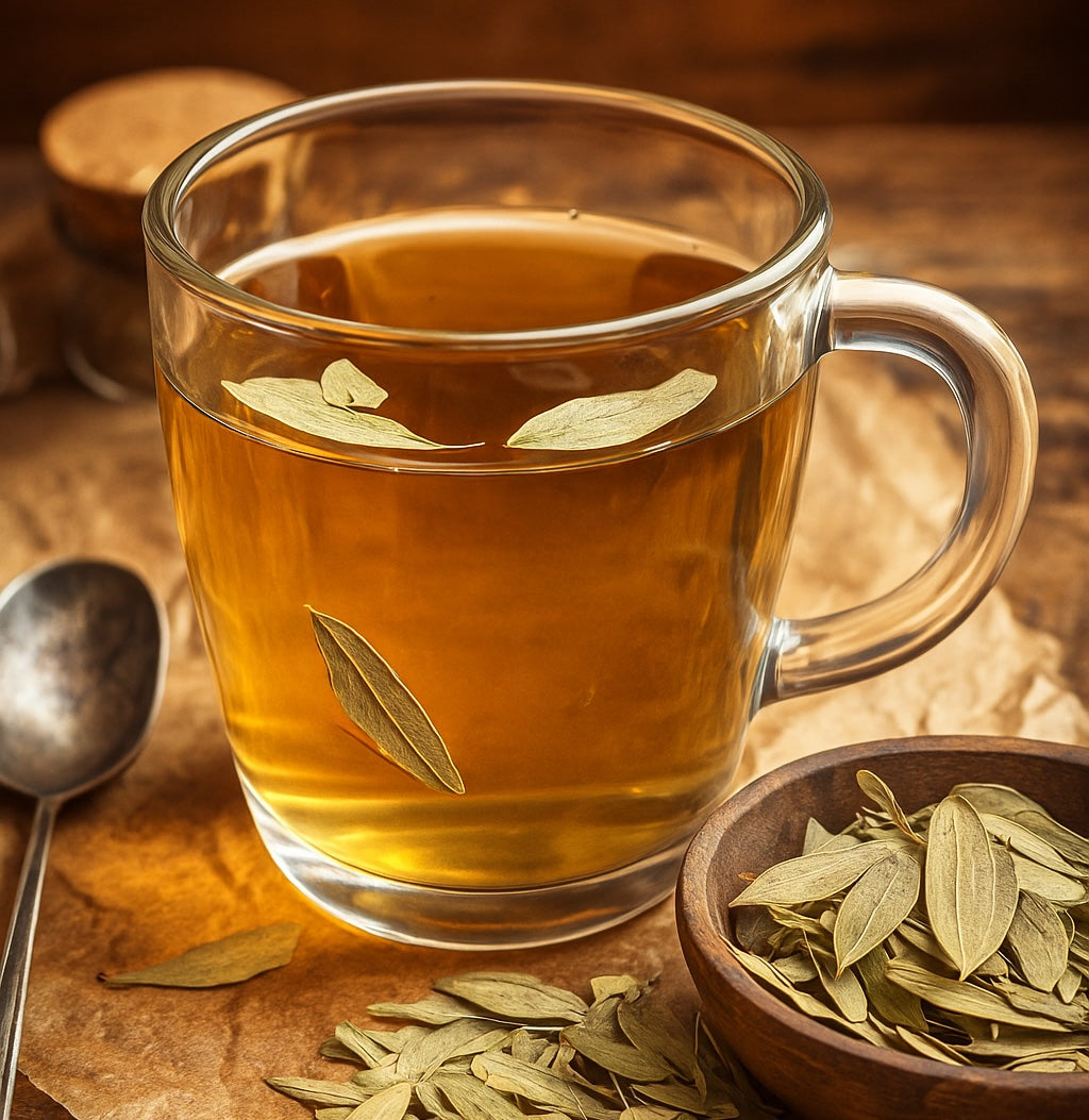 Feuilles de séné bio Hilaj Naturel – remède naturel contre la constipation et laxatif doux pour la digestion.