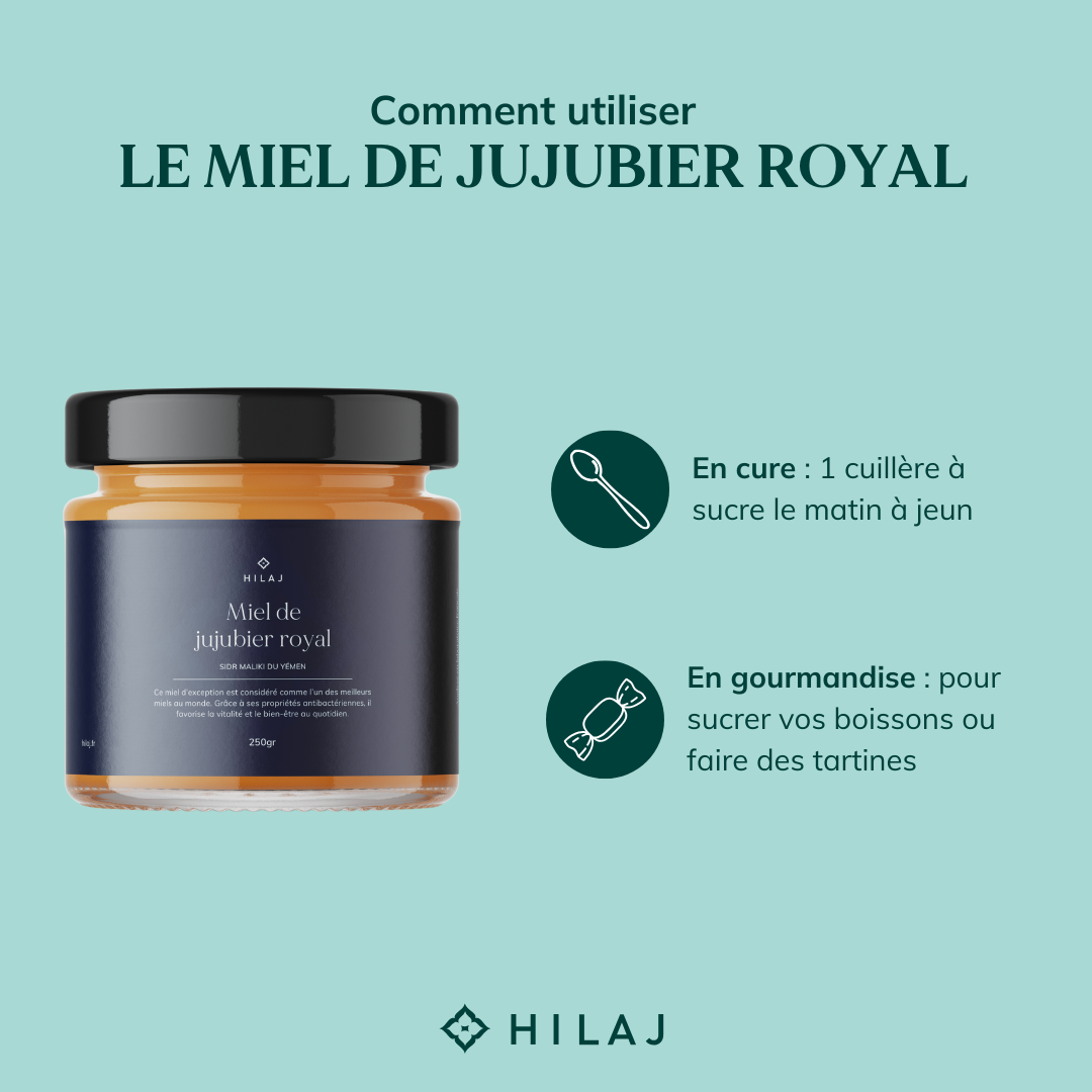 Miel de jujubier royal du Yémen