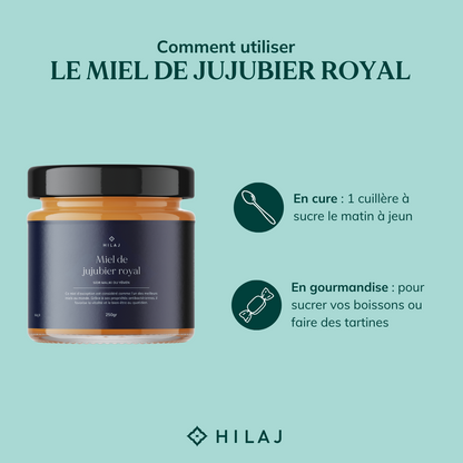 Miel de jujubier royal du Yémen