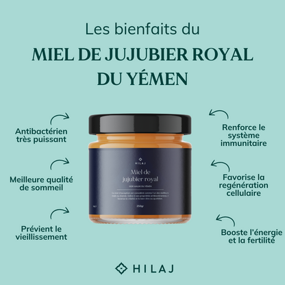 Miel de jujubier royal du Yémen