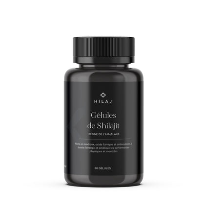 Gélules de Shilajit pur